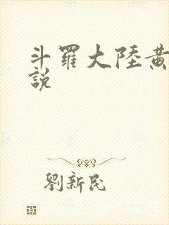 斗罗大陆黄化小说
