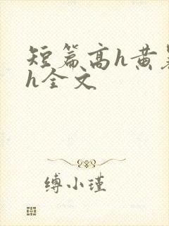 短篇高h黄暴辣h全文