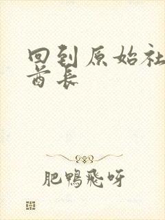 回到原始社会做酋长