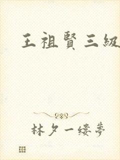 王祖贤三级