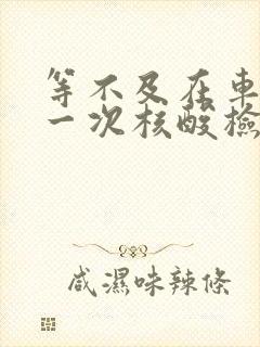 等不及在车里做一次核酸检测