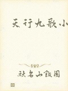 天行九歌小说