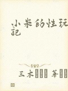 小米的性玩具日记