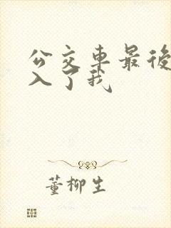 公交车最后一排入了我