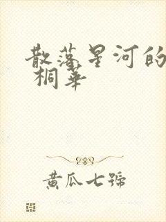 散落星河的记忆 桐华