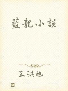 蓝龙小说封面