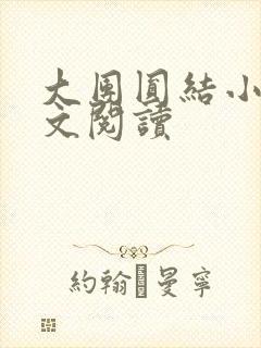 大团圆结小茹全文阅读