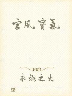 官风宝气