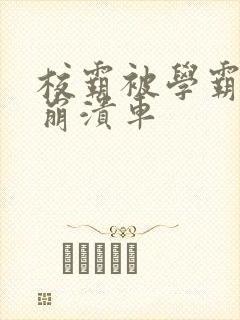 校霸被学霸玩到崩溃车