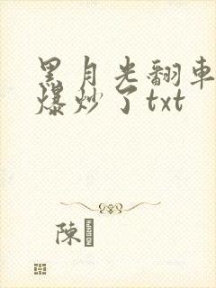 黑月光翻车后被爆炒了txt