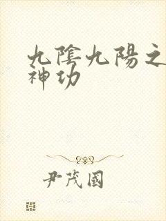 九阴九阳之阴阳神功