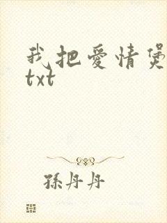 我把爱情煲成汤txt封面