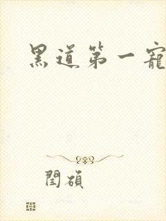 黑道第一宠婚封面