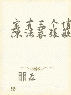 家有三个俏媳妇陈法蓉张敏