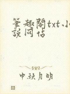 笔趣阁txt小说网站