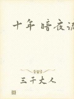 十年 暗夜流光