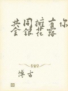 共同拥有你by金银花露