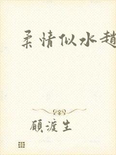 柔情似水赵雅儿