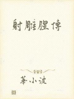 《射雕腥传》小说封面