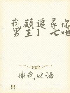 我愿追寻你【双男主】 七吔