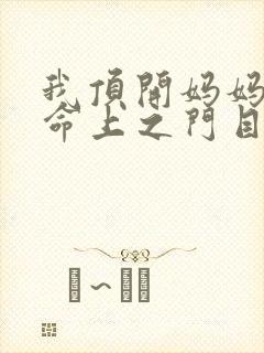 我顶开妈妈的生命上之门目录