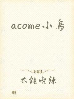 acome小鸟