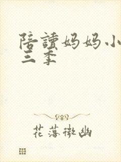 陪读妈妈小说第三季