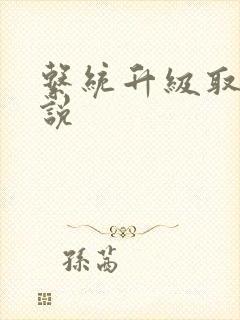 系统升级取液小说