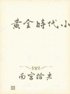 黄金时代小说