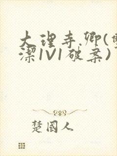 大理寺.卿(双洁1V1破案)