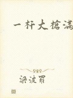 一杆大枪满屋扫