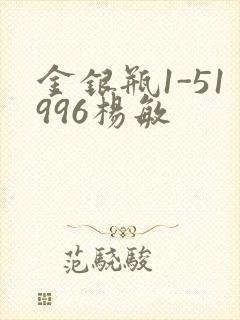 金银瓶1-51996杨敏