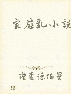 家庭乱小说