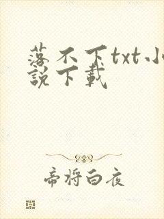 落不下txt小说下载