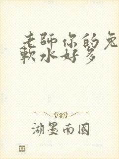 老师你的兔子好软水好多