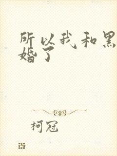 所以我和黑粉结婚了