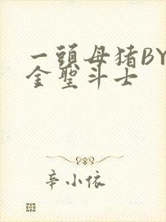 一头母猪BY黄金圣斗士