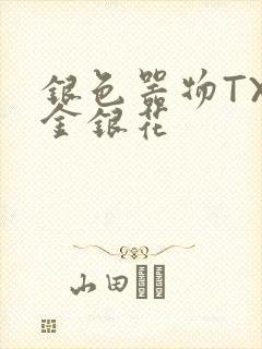 银色器物TXL金银花