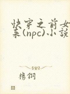 快穿之前女友归来(npc)小说免费阅读