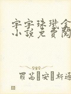 字字珠玑金银花小说免费阅读