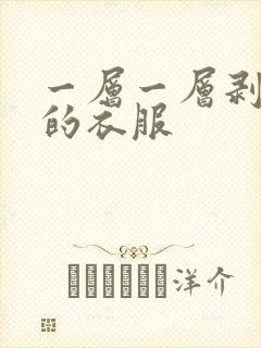 一层一层剥开你的衣服