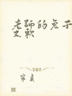 老师的兔子又大又软