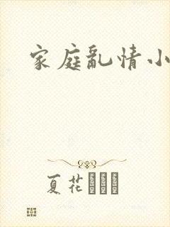 家庭乱情小说