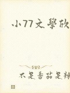 小77文学欣赏封面