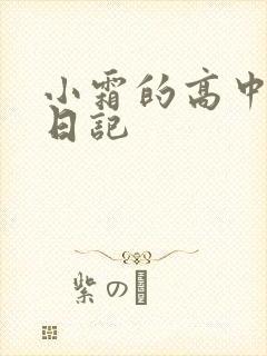 小霜的高中成长日记