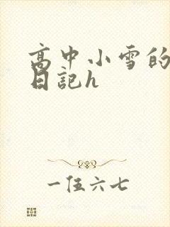 高中小雪的性欢日记h封面