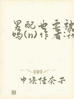 男配也要被爆炒吗(n)作者:筏喻