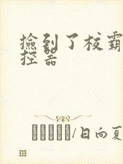 捡到了校霸的遥控器