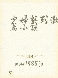 少妇系列激情短篇小说