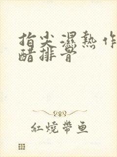 指尖湿热作者糖醋排骨